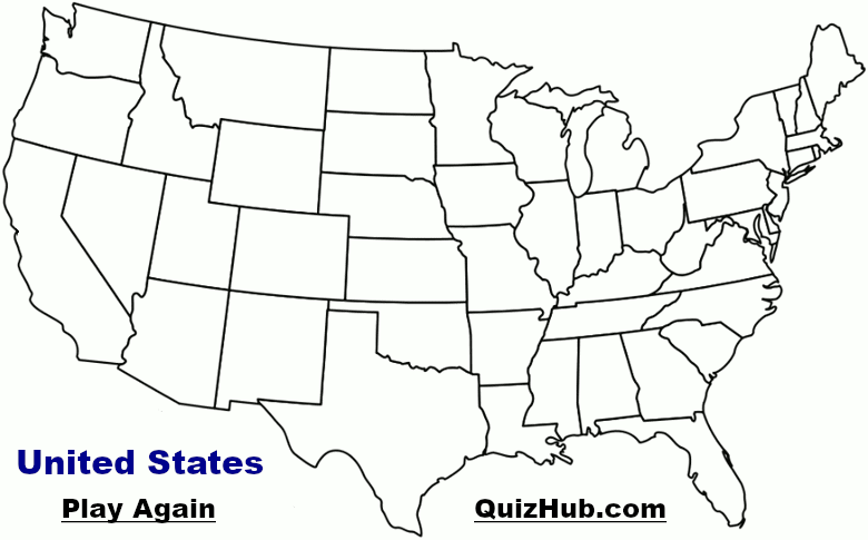 Fix The Us Map Quiz